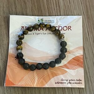 Aroma Anchor Lava Stone Diffuser Bracelet